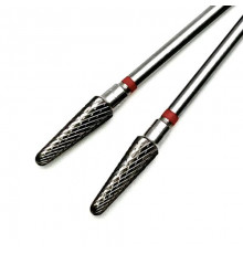 Фреза ТВС "закругленный конус", оранжевая насечка, d-4.0mm (ФКЗД 040-М)