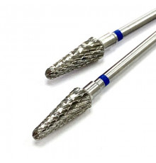 Фреза ТВС "закругленный конус", синяя насечка, d-5.0mm (ФКЗД 050-С)