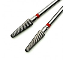 Фреза ТВС "закругленный конус", оранжевая насечка, d-4.0mm (ФКЗДС 040-М)