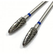 Фреза ТВС "кукуруза", синяя насечка, d-5.0mm (ФПД 050-C) 