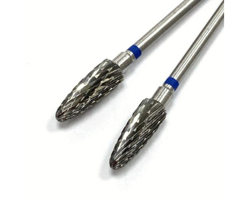 Фреза ТВС "кукуруза", синяя насечка, d-5.0mm (ФПД 050-C) 