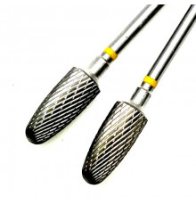 Фреза ТВС "парабола", желтая насечка, d-6.0mm (ФПД 060-ОМ)