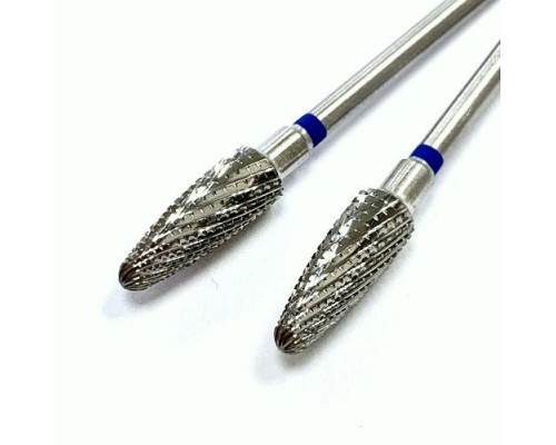 Фреза ТВС "кукуруза", синяя насечка, d-5.0mm (ФПДС 050-C) 