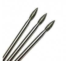 Фреза алмазная "пламя" 025 синяя