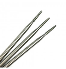 Фреза алмазная "конус закругленный" 016 синяя