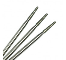 Фреза алмазная "конус закругленный" 021 синяя