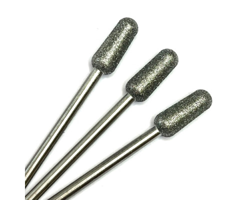 Фреза алмазная "конус закругленный" 050 синяя