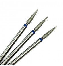 Фреза алмазная "игла" 023 синяя