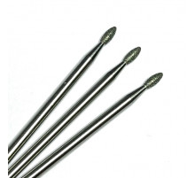 Фреза алмазная "эллипс/олива" 021 синяя