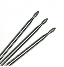 Фреза алмазная "эллипс/олива" 021 синяя