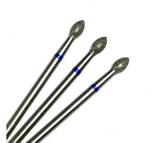 Фреза алмазная "почка" 033 синяя