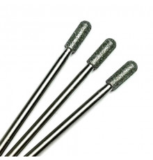 Фреза алмазная "цилиндр закругленный/микрофон" 033 синяя