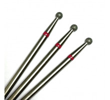 Фреза алмазная "шар" 025 красная