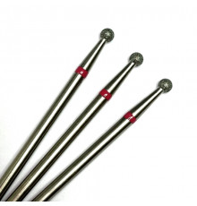 Фреза алмазная "шар" 025 красная