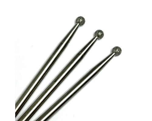 Фреза алмазная "шар" 027 синяя