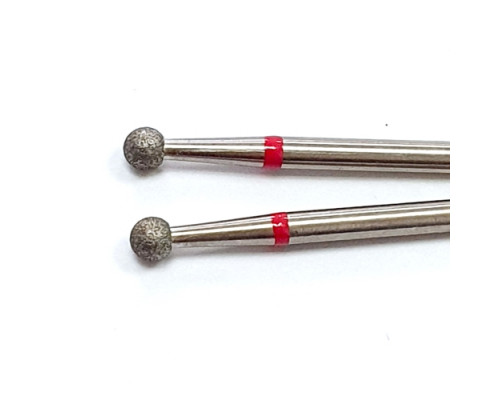 Фреза алмазная "шар" 031 красная