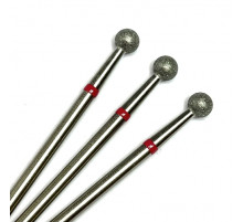 Фреза алмазная "шар" 040 красная