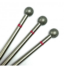 Фреза алмазная "шар" 050 красная