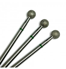 Фреза алмазная "шар" 050 зеленая