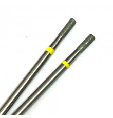 Фреза алмазная "цилиндр" 021 желтая