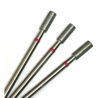 Фреза алмазная "цилиндр" 031 красная