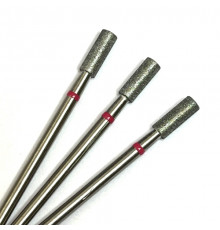 Фреза алмазная "цилиндр" 031 красная