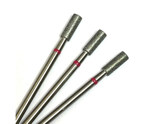 Фреза алмазная "цилиндр" 031 красная