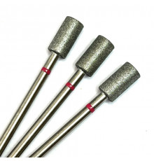 Фреза алмазная "цилиндр" 050 красная