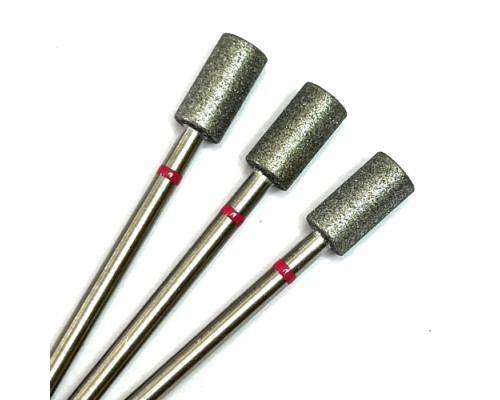 Фреза алмазная "цилиндр" 050 красная