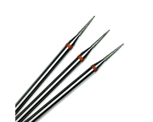 Фреза алмазная "конус" 012 оранжевая