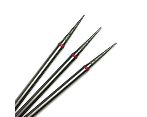 Фреза алмазная "конус" 016 красная