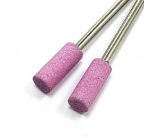 Корундовая фреза "цилиндр" розовая, D=5 мм