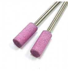 Корундовая фреза "цилиндр" розовая, D=5 мм