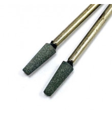 Корундовая фреза "усеченный конус" серая, D=3 мм