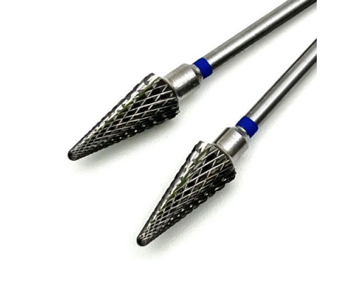 Фреза ТВС "елочка", синяя насечка, d-6.0mm (ФКДЕ 060-C) 