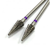 Фреза ТВС "елочка", сиреневая насечка, d-6.0mm (ФКЕТ-060)