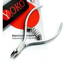 Кусачки для кутикулы "Yoko SK 015A" - 7мм (низкая пятка)