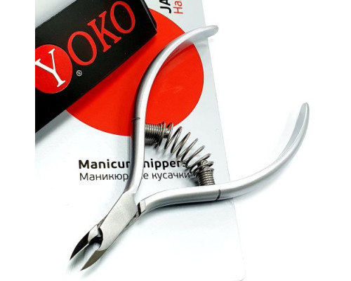 Кусачки для кутикулы "Yoko SK 015A" - 7мм (низкая пятка)