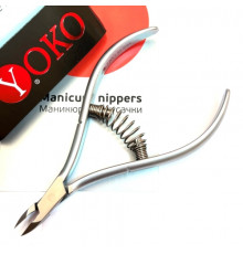 Кусачки для кутикулы "Yoko SK 029A" - 6мм (низкая пятка)