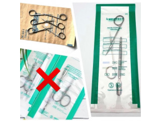 Маникюрные ножницы в крафт пакете