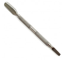 Пушер фирменный двусторонний "лопатка + прямой скошенный конец"